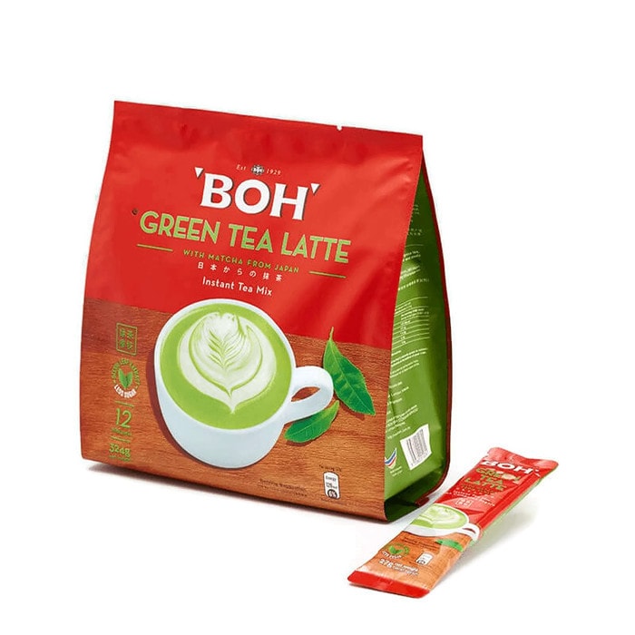 BOH Green Tea Latte