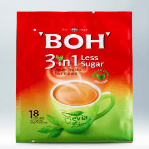 3-in-1 BOH Tea Less Sugar