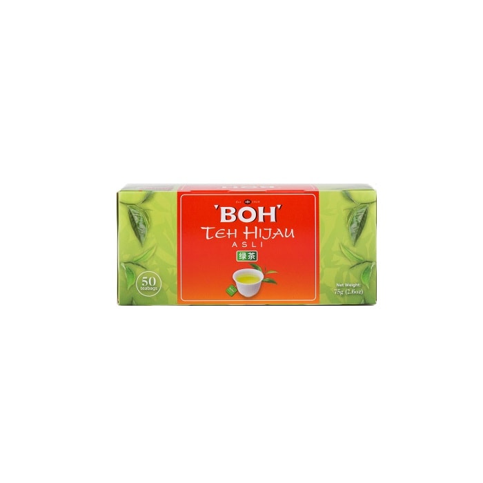 BOH Pure Green Tea 50 teabags