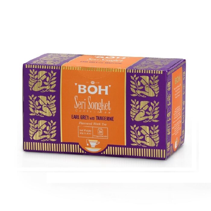 BOH Seri Songket Earl Grey with Tangerine Box