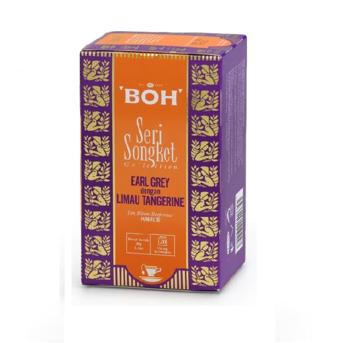 BOH Seri Songket Earl Grey with Tangerine Box