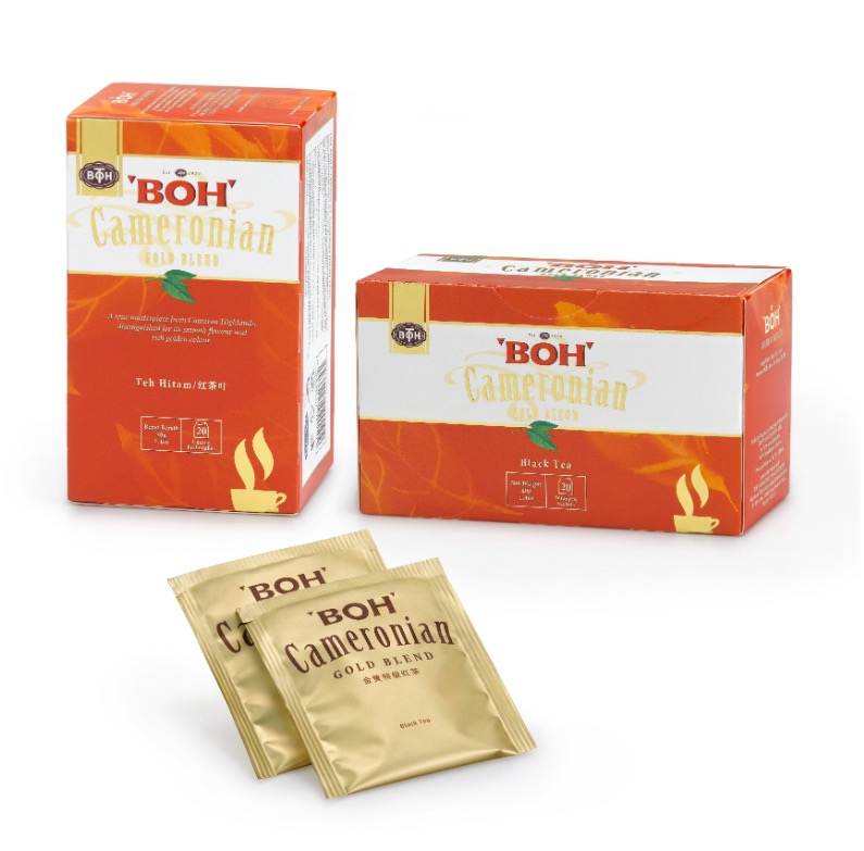 boh cameronian gold blend packet