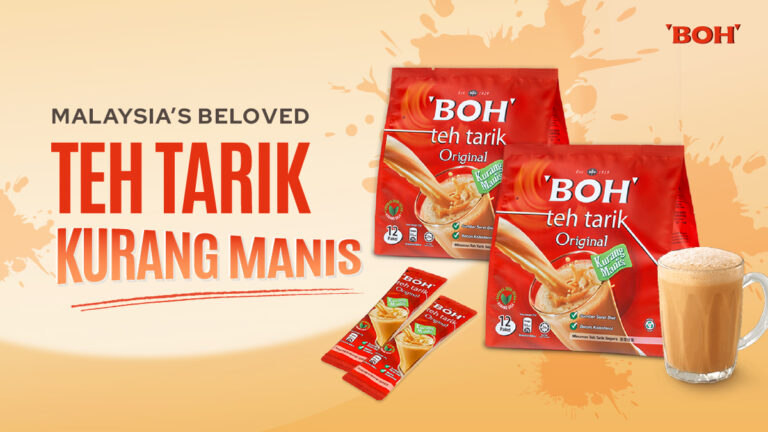 Malaysia’s Beloved Teh Tarik Kurang Manis
